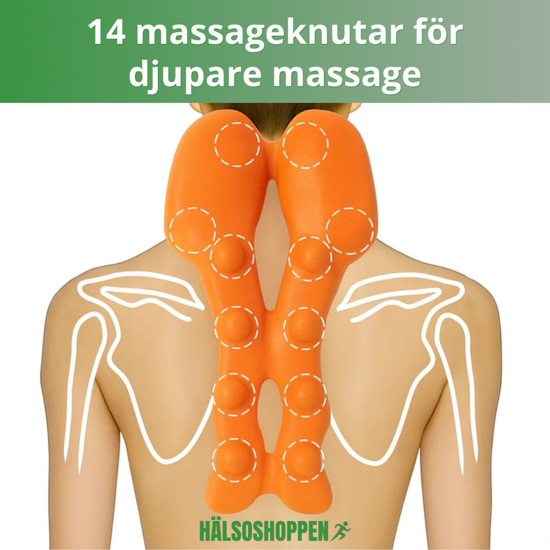 Nacksträckare med Cervikal Traktion & Massage