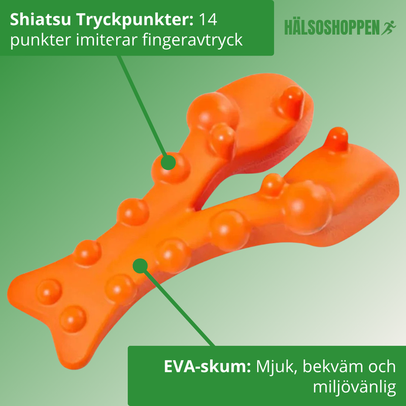 Nacksträckare med Cervikal Traktion & Massage
