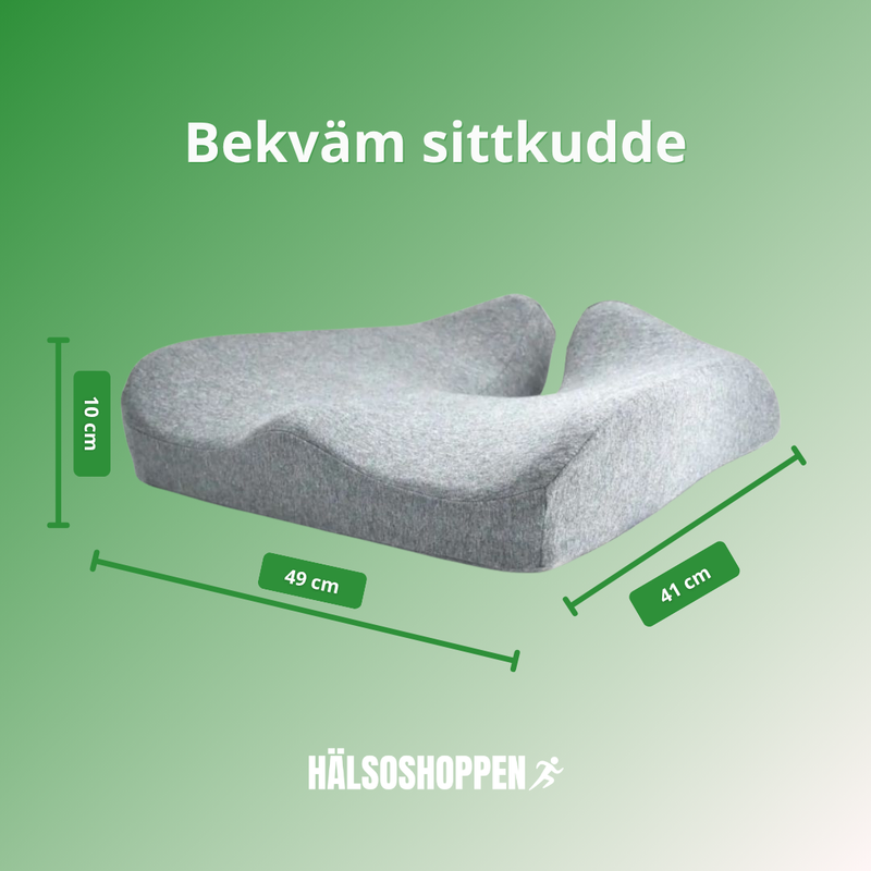 Sittkudde – Avlastning och komfort vid varje sittning