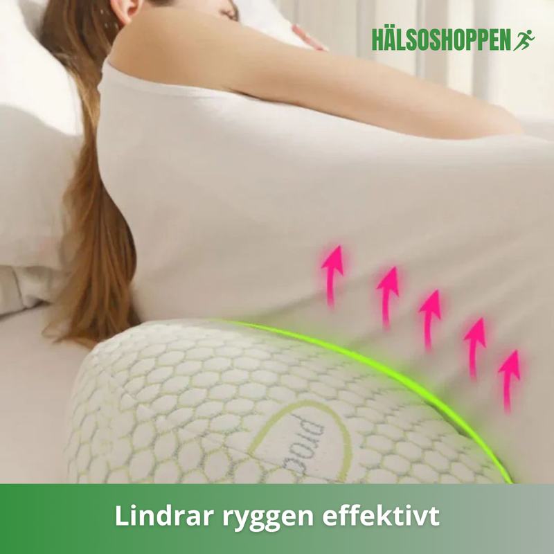U-formad kroppskudde i mjukt och andningsbart material