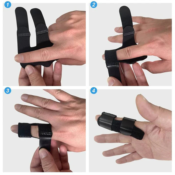 Fingerstöd – Justerbar Fingerskena för Extra Stöd