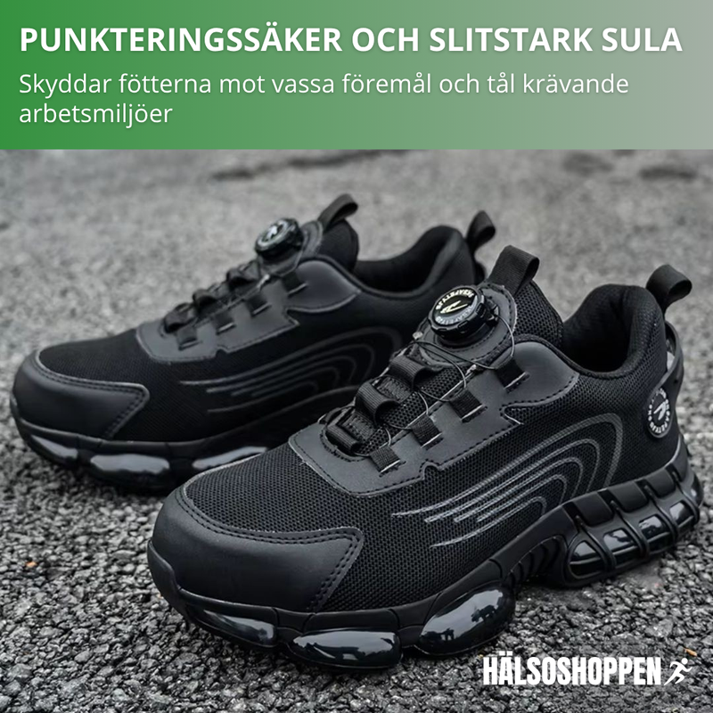 Dual-Tech Skyddsskor – Lätta och Bekväma för Långa Arbetsdagar