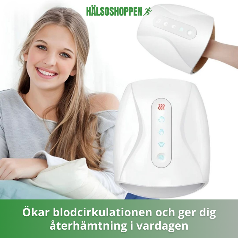 Handmassageapparat för smärtlindring och muskelavslappning