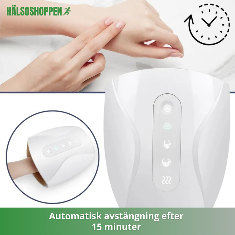 Handmassageapparat för smärtlindring och muskelavslappning
