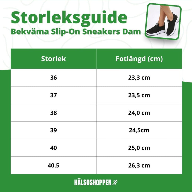 Bekväma Slip-On Sneakers Dam – Lätta Promenadskor med Mesh