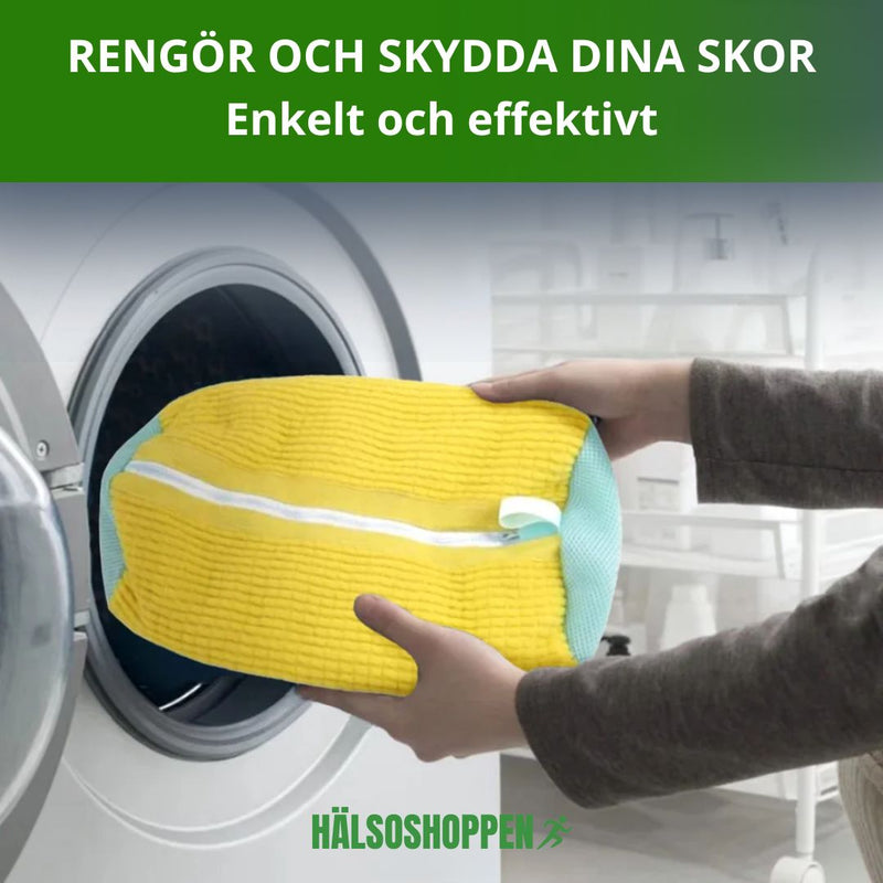 Skonsam skotvättpåse för tvättmaskin