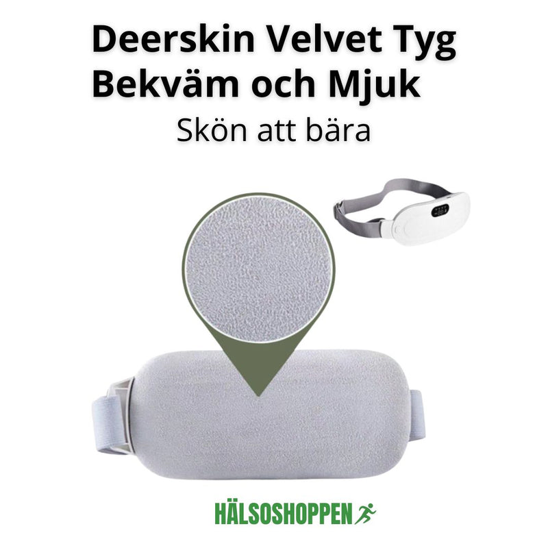 Värmekudde med Massage – Justerbar Värme och Vibration för Komfort