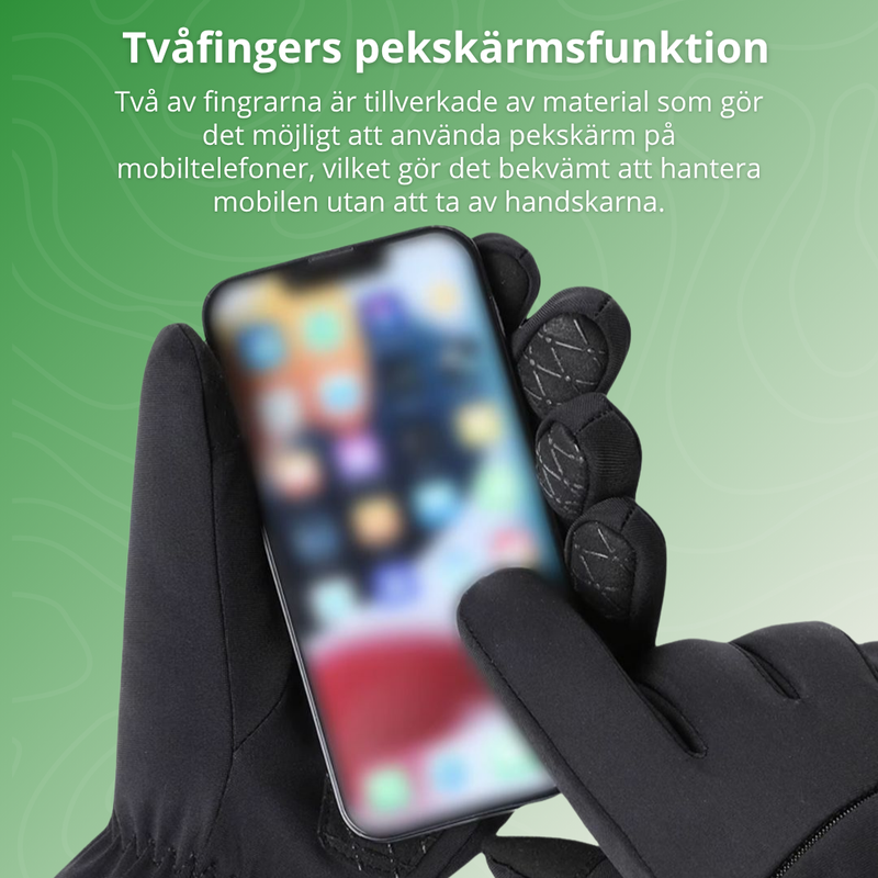 Vinterhandskar med Pekskärm
