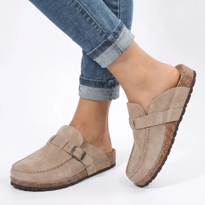 Lätta Loafers för Dam med Halkfri Sula