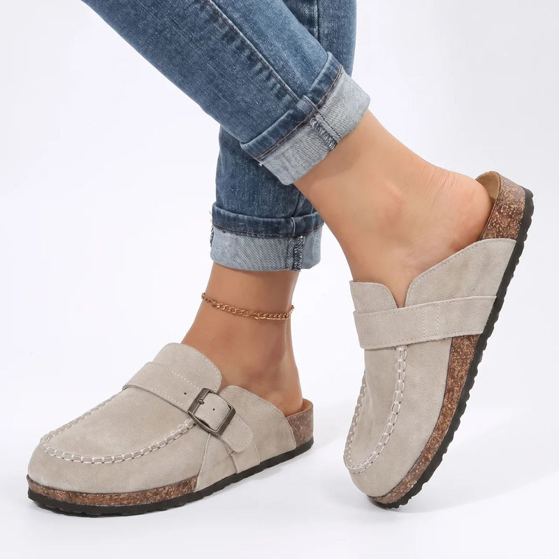Lätta Loafers för Dam med Halkfri Sula
