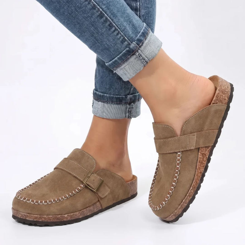 Lätta Loafers för Dam med Halkfri Sula