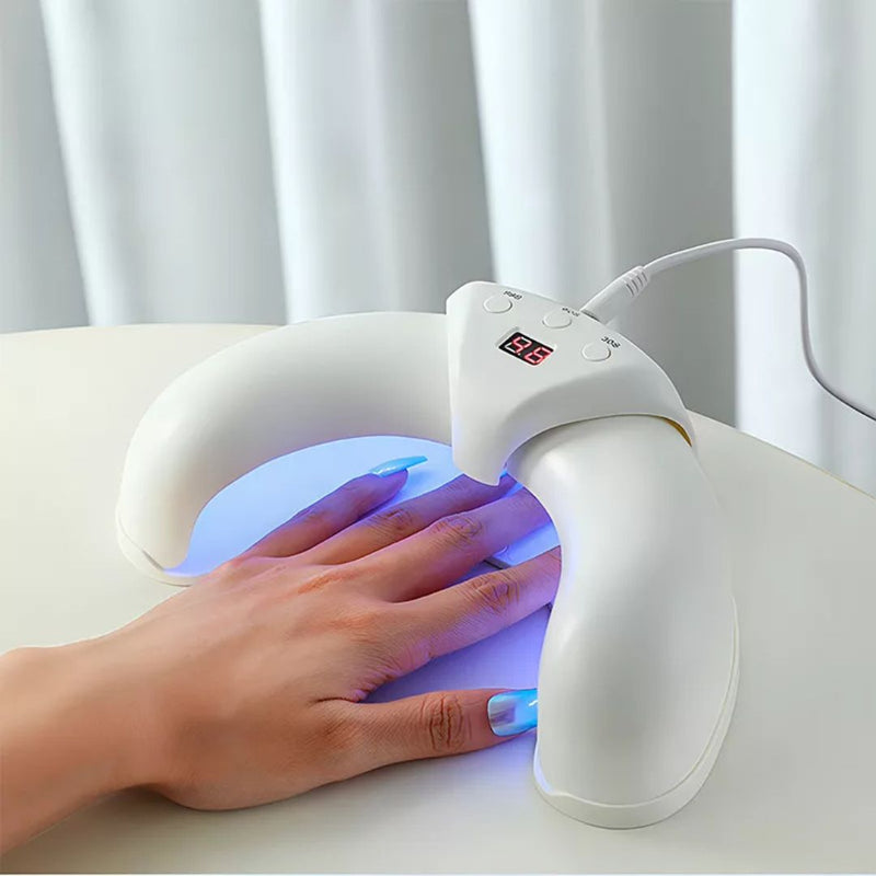 Nagelvårdsapparat med LED-ljus – Rött och Blått Ljus