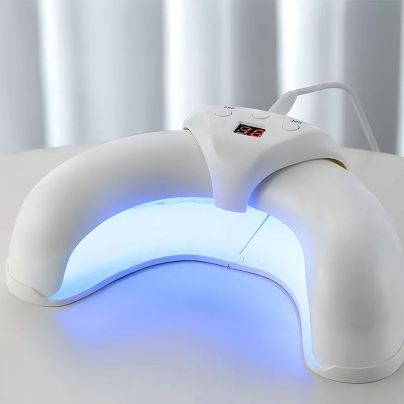Nagelvårdsapparat med LED-ljus – Rött och Blått Ljus