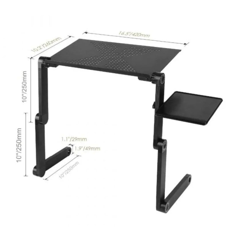 Justerbart Laptop Stativ med Ventilation