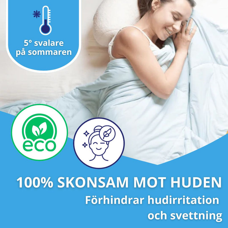 Kyltäcke för sommaren – svalkande och andningsbart