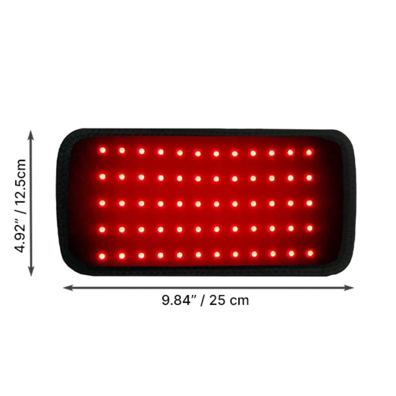 Rödljusband 660nm 850nm – LED-ljusterapi för Återhämtning & Välmående | TheraLight Wrap