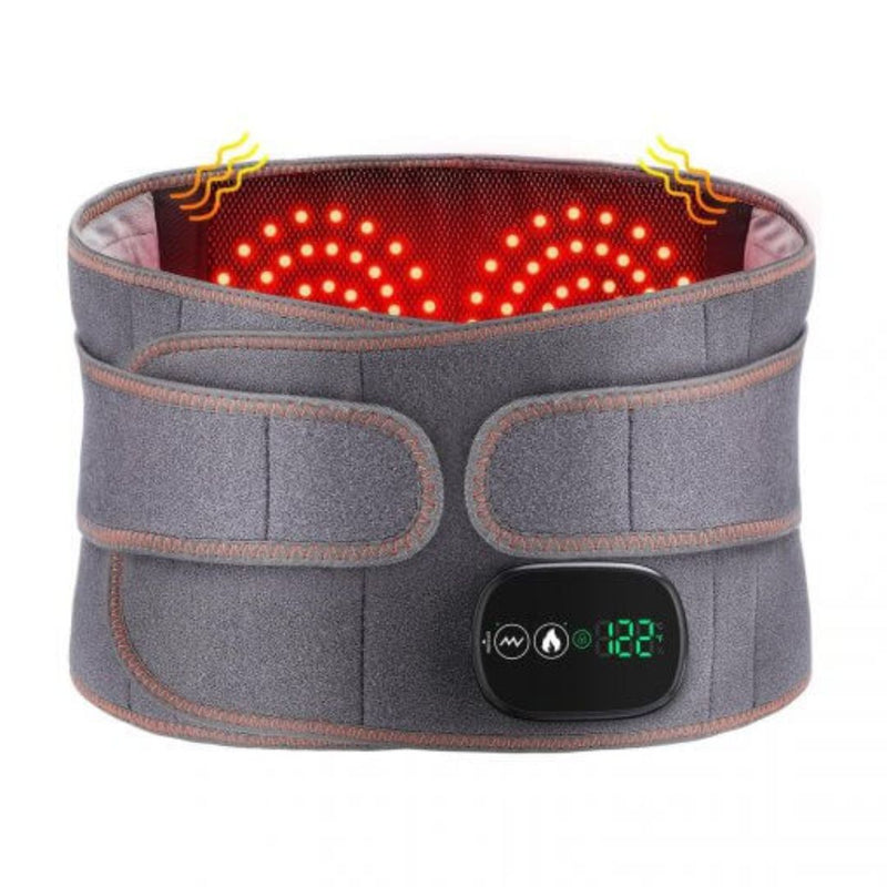Värmebälte med Rödljus & Vibrationsmassage