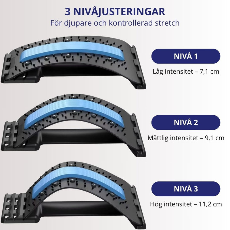 Ryggsträckare – Justerbar Design för Bättre Hållning & Rörlighet