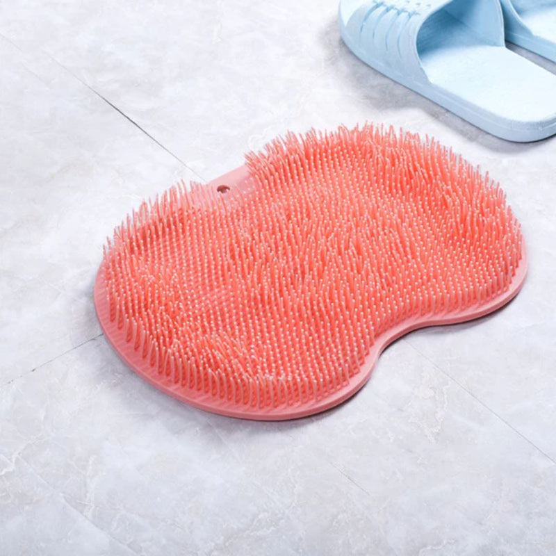 Skrubbmatta halkfri i silikon – för fötter & kropp