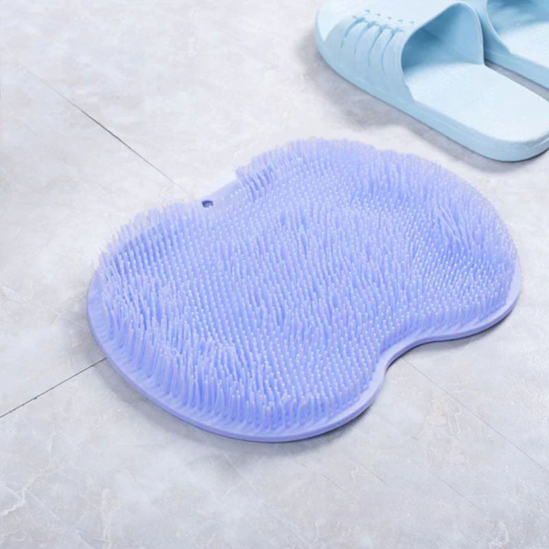 Skrubbmatta halkfri i silikon – för fötter & kropp
