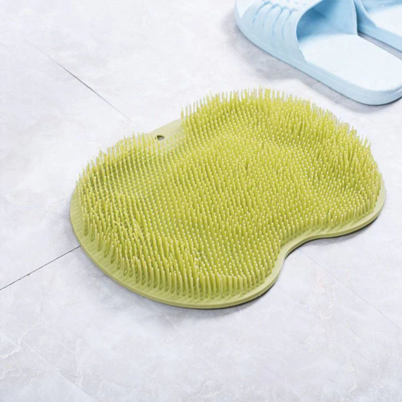 Skrubbmatta halkfri i silikon – för fötter & kropp