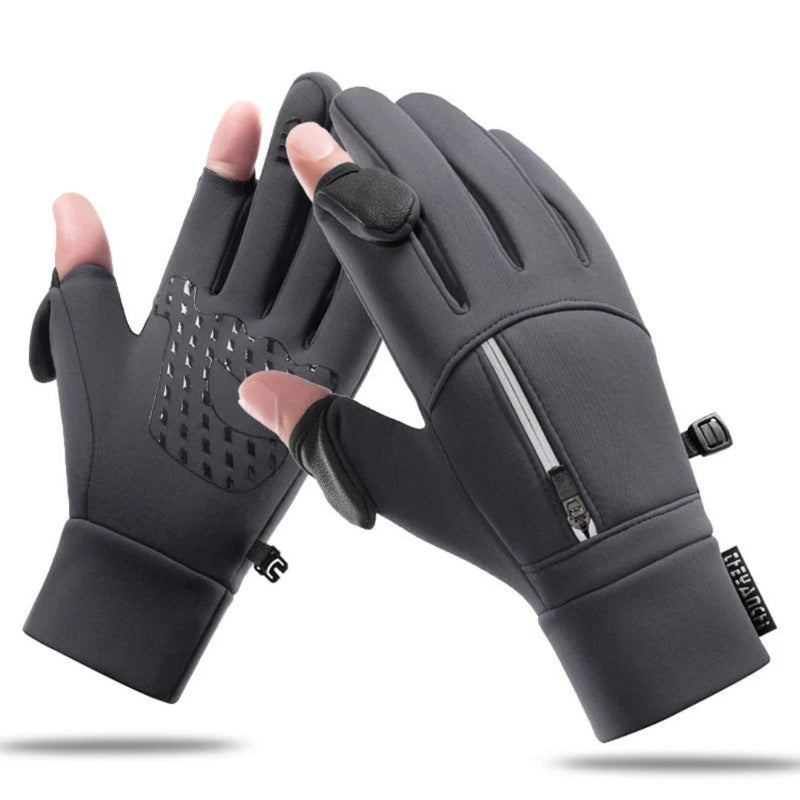 Vattentäta handskar med touch & ficka