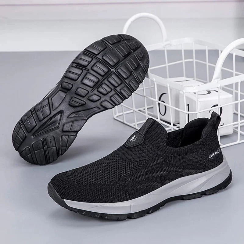 OrthoWalk - Slip-On Stickade Sneakers