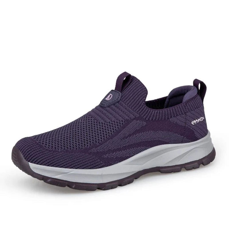 OrthoWalk - Slip-On Stickade Sneakers