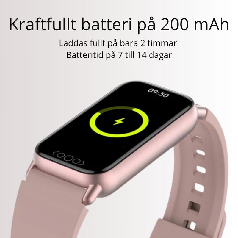 VitaWatch 01 – Smart Hälsoklocka med Blodsockermätning & Puls- och Sömnspårning