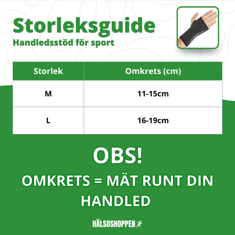 Handledsstöd för Sport – För Optimalt Stöd och Stabilitet