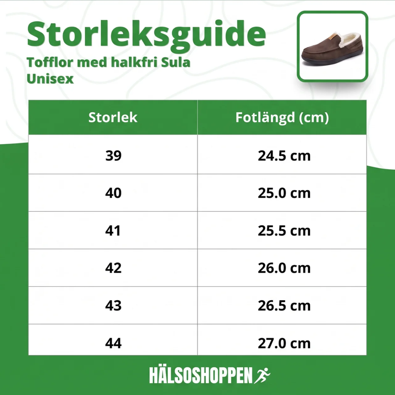 Tofflor med Halkfri Sula – Unisex