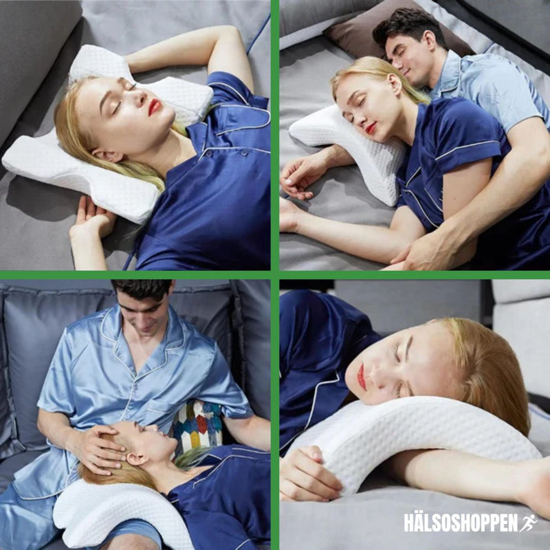 Armkudde för Sidliggande Sovställning – Memory Foam för Ökad Komfort