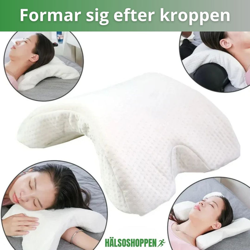 Armkudde för Sidliggande Sovställning – Memory Foam för Ökad Komfort