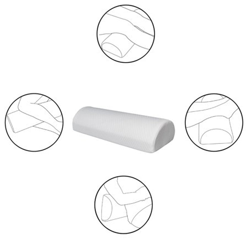 Halvmånekudde i Memory Foam – Komfort och Stöd för Nacke och Axlar